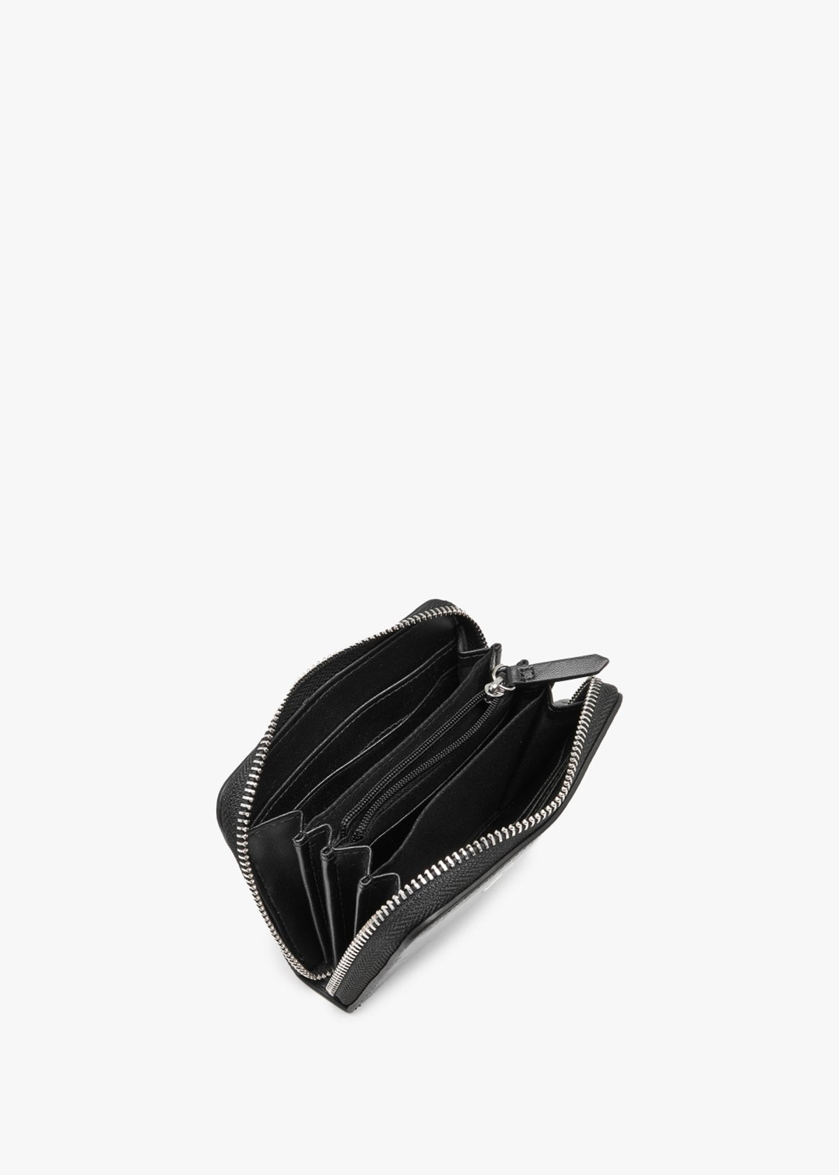 Conscious Relove Recycle Moc Croc Nero Wallet