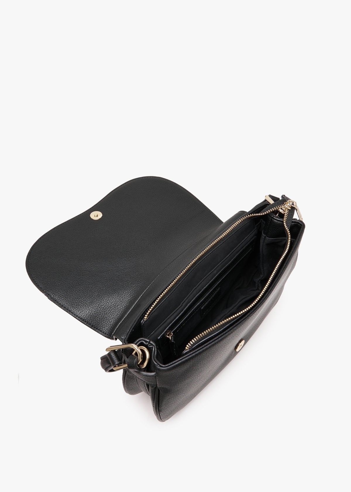 Cortina Relove Recycle Nero Shoulder Bag