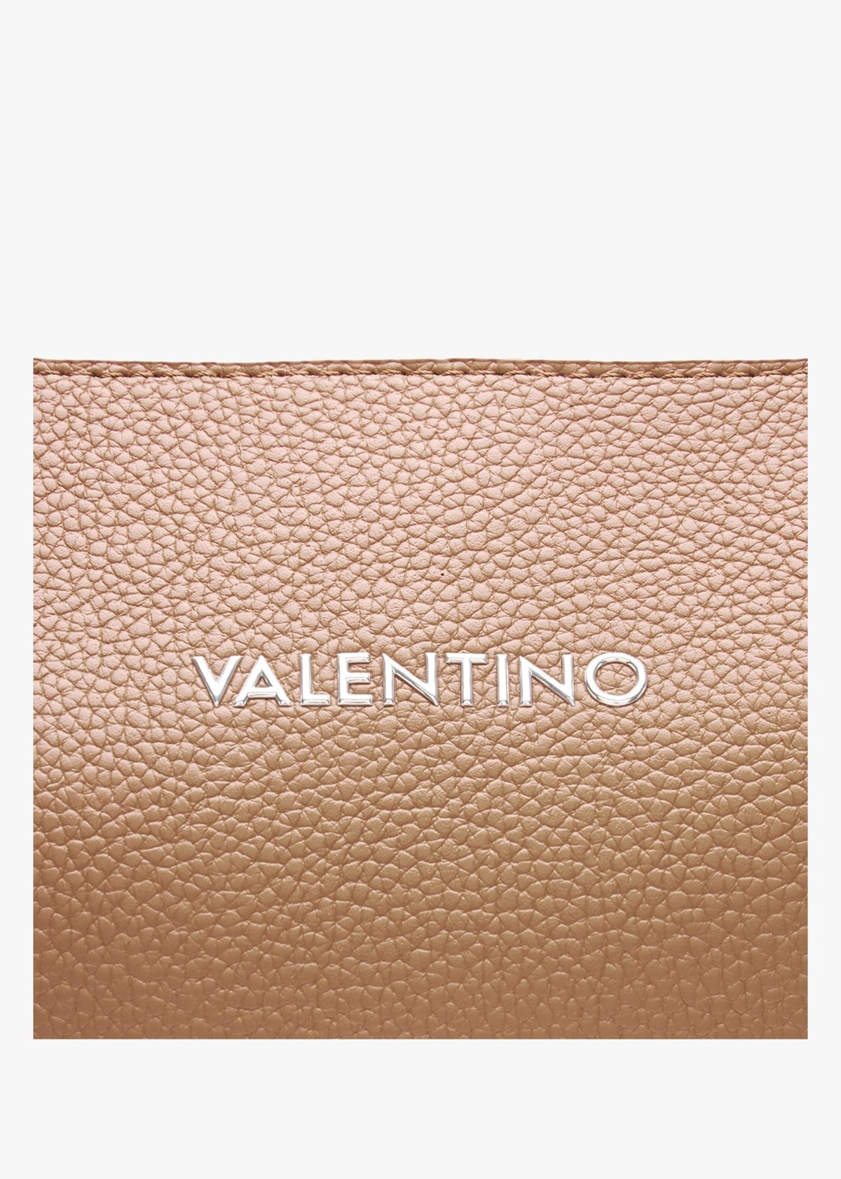 Valentino Parka Tan Pebble Leather Shopper Bag