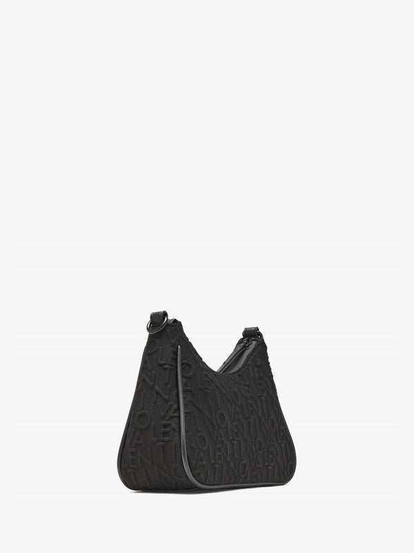 Thermal Nero Logo Embossed Shoulder Bag