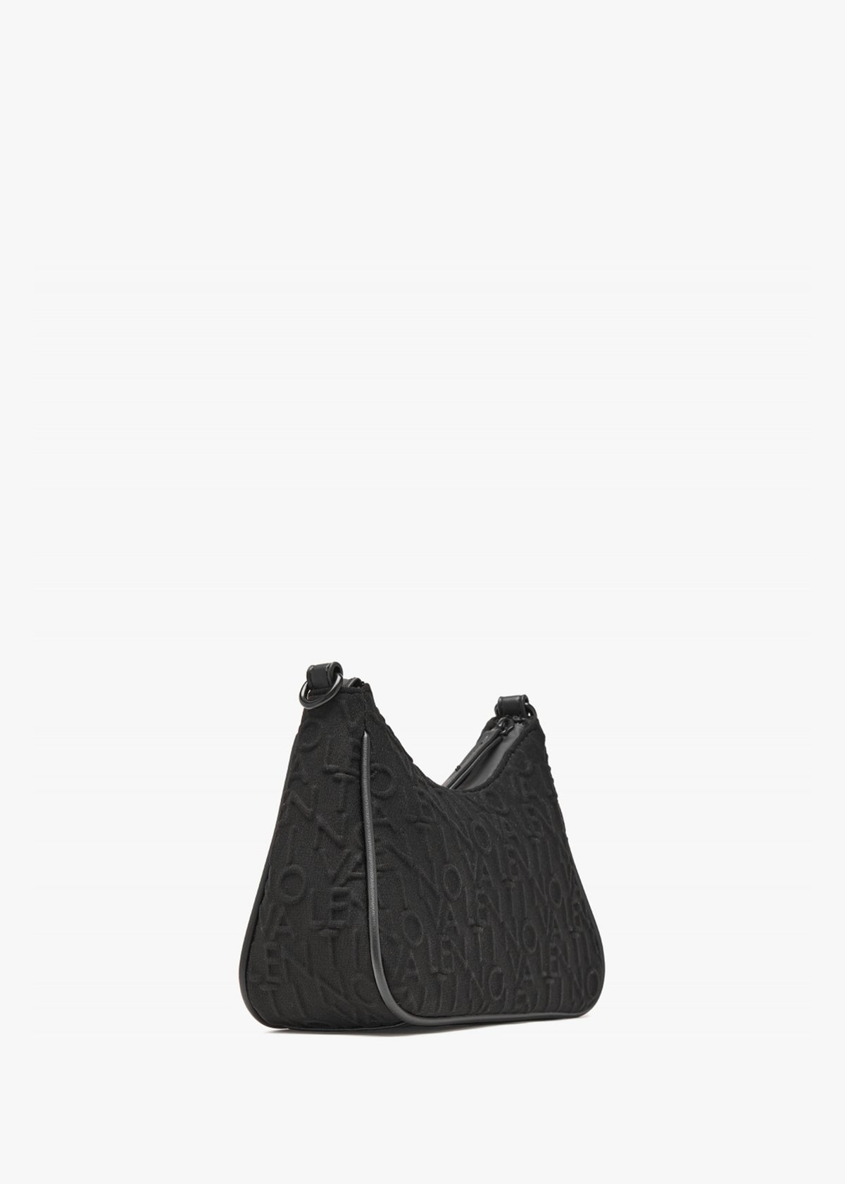 Thermal Nero Logo Embossed Shoulder Bag