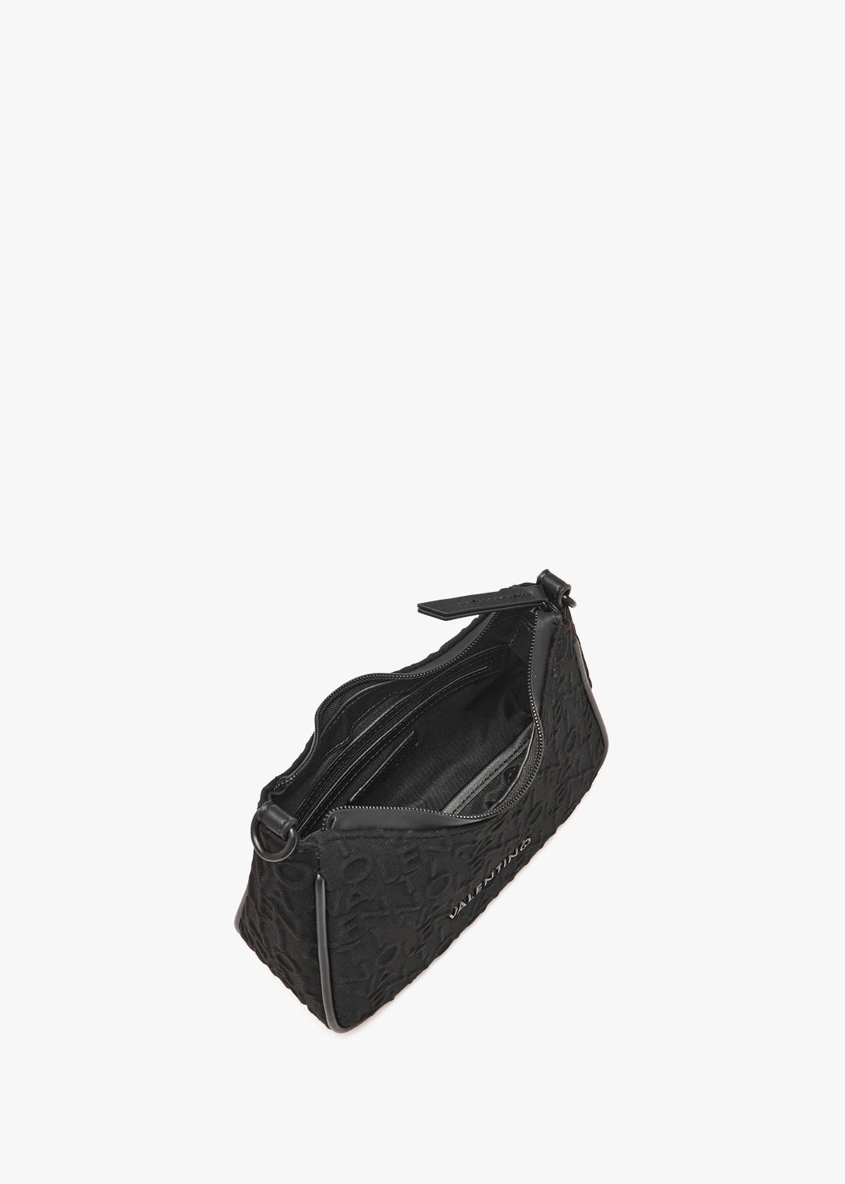 Thermal Nero Logo Embossed Shoulder Bag
