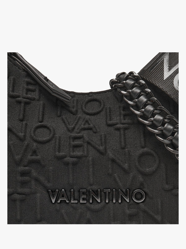 Thermal Nero Logo Embossed Shoulder Bag