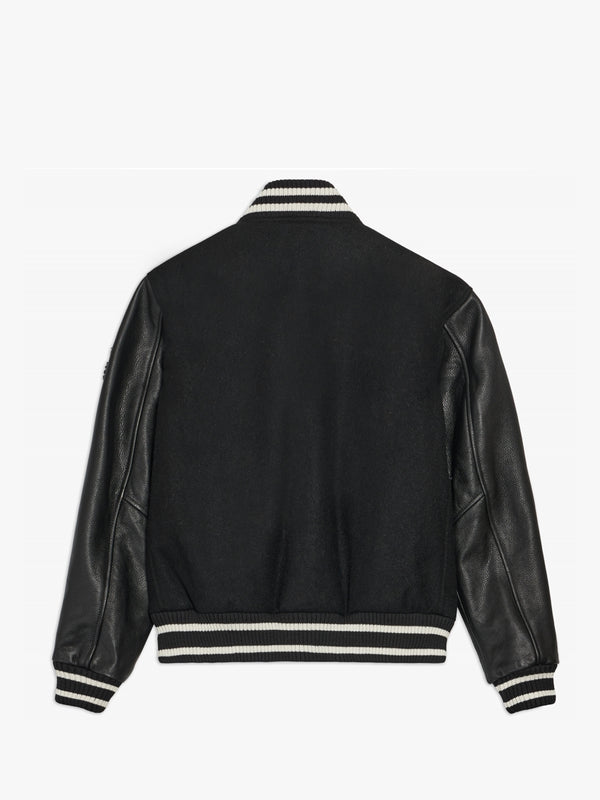 College Graduate Black Varsity Jacket