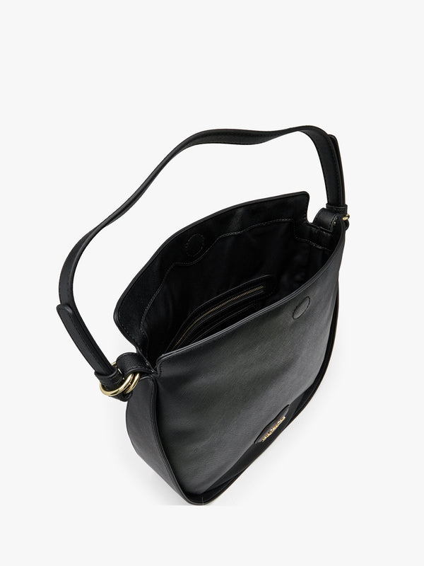 Sweet Heart Black Shoulder Bag