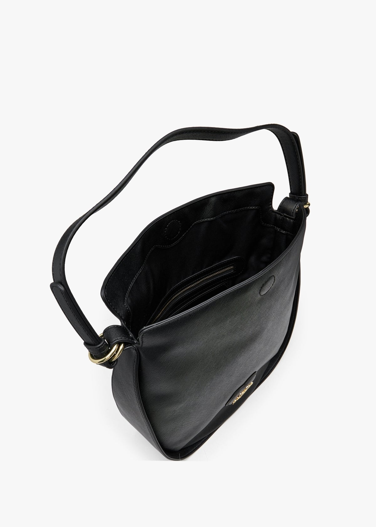 Sweet Heart Black Shoulder Bag