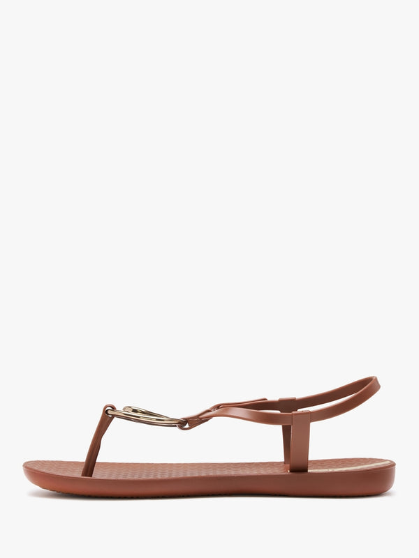 Charm Loop Bronze Sandals