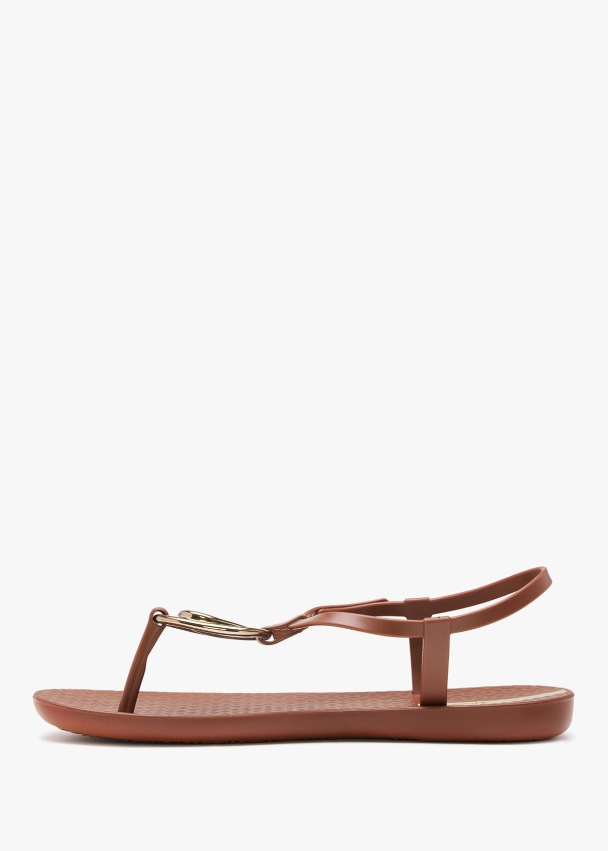 Charm Loop Bronze Sandals