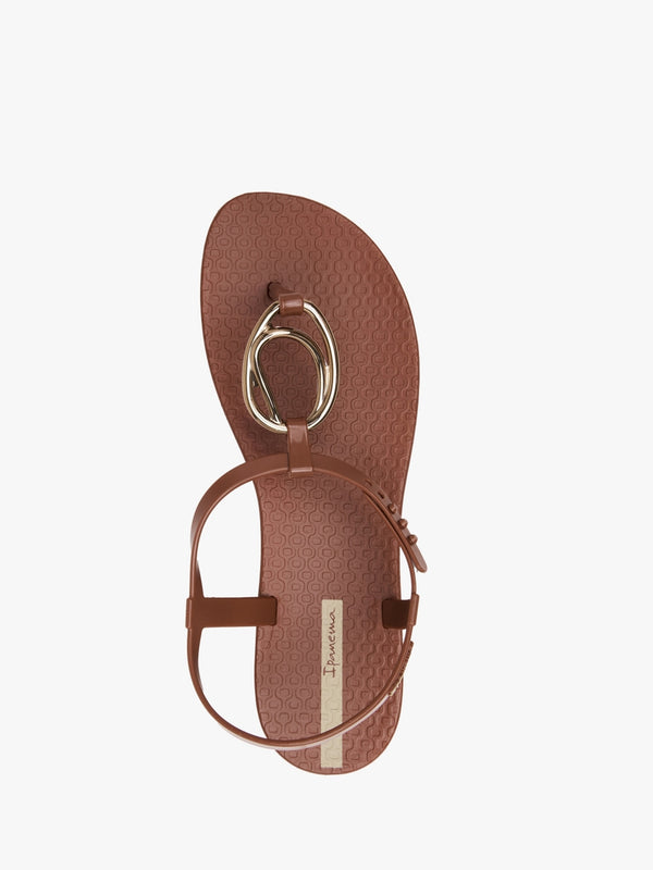 Charm Loop Bronze Sandals