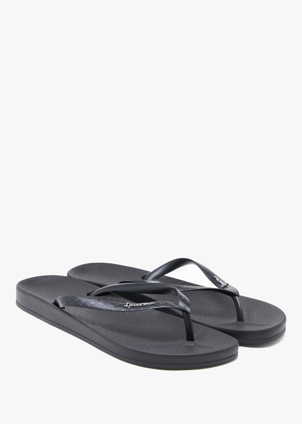 Anatomic Colours Black Fluro Flip Flops