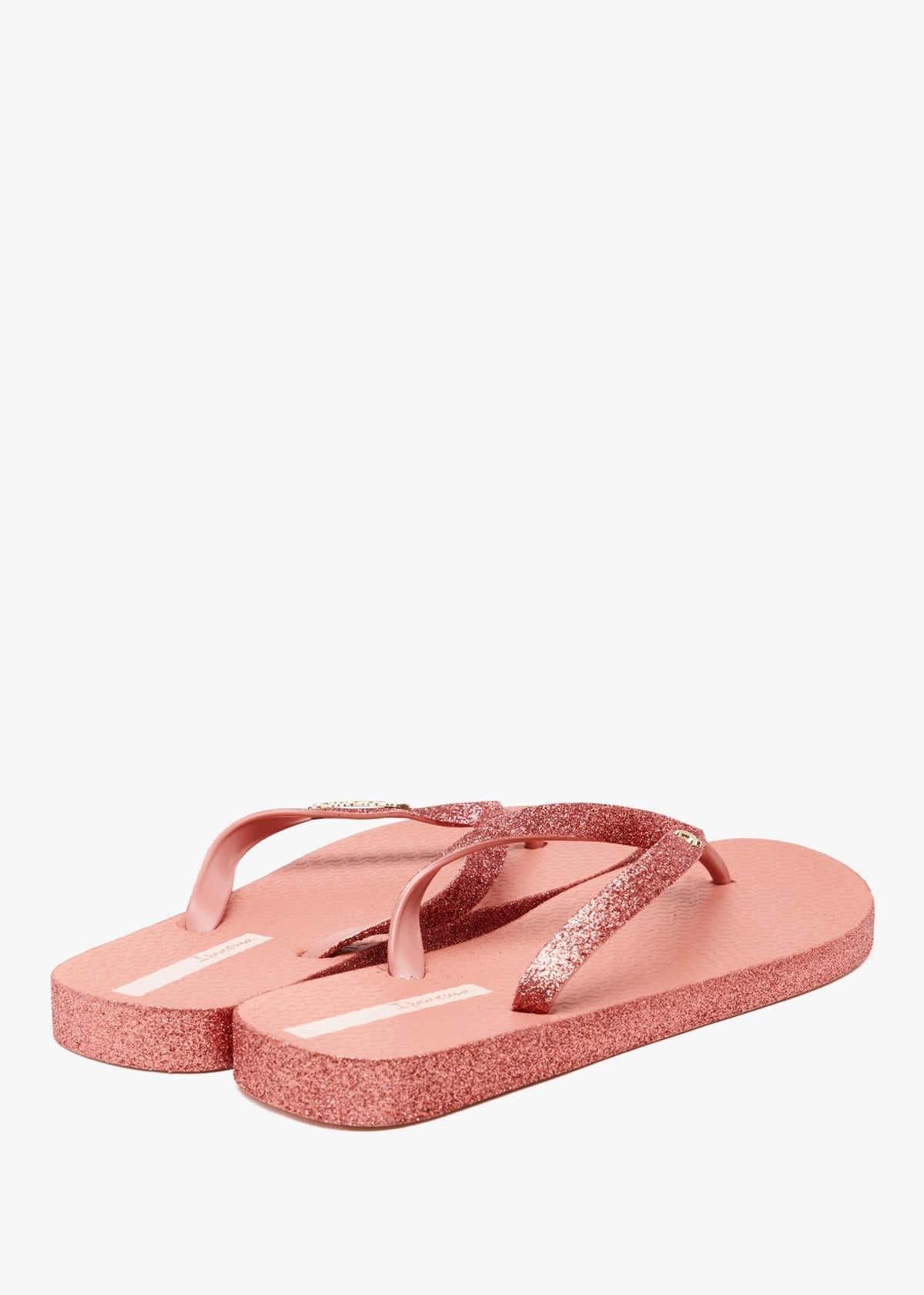 Max Glow Glitter Pink Flip Flops