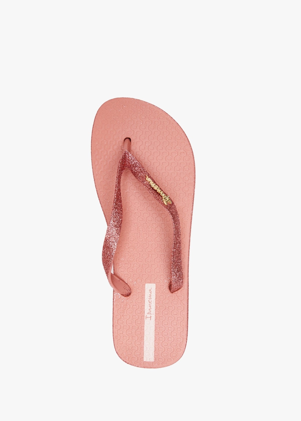 Max Glow Glitter Pink Flip Flops