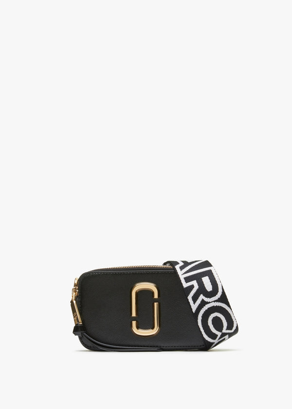 The Snapshot Black Multi Leather Camera Bag