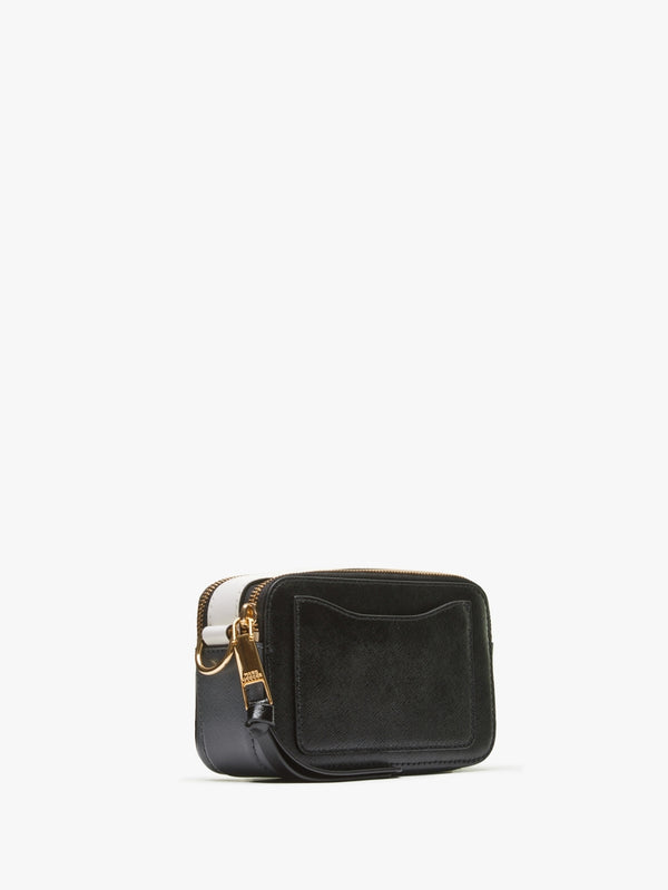 The Snapshot Black Multi Leather Camera Bag