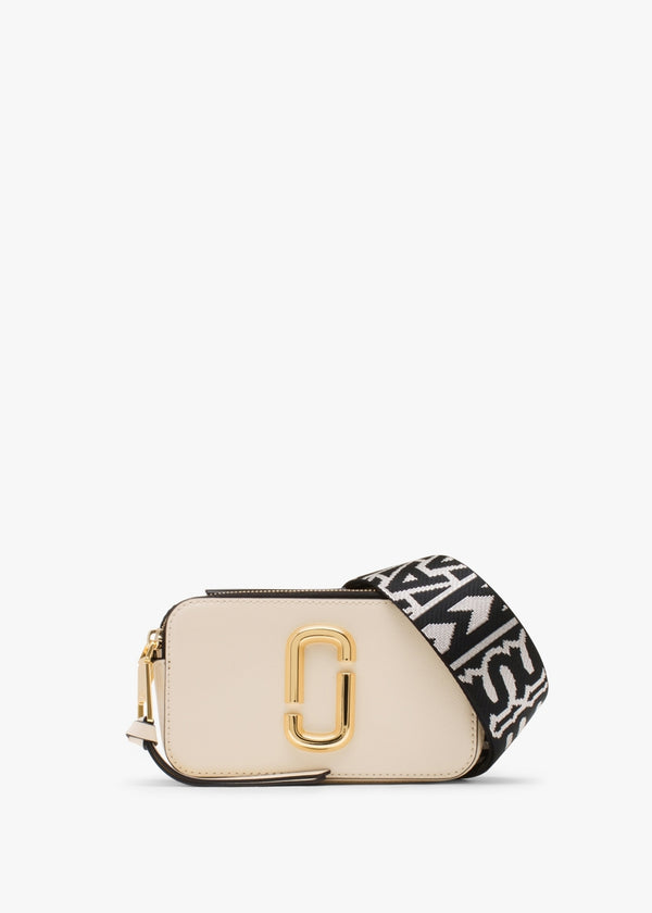 The Snapshot Cloud White Multi Leather Camera Bag