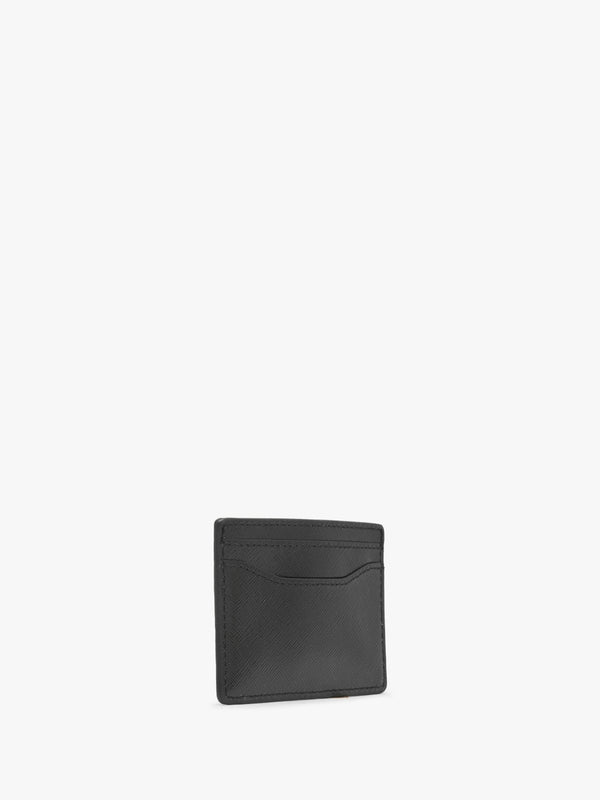 The Utility Snapshot DTM Black Leather Card Case