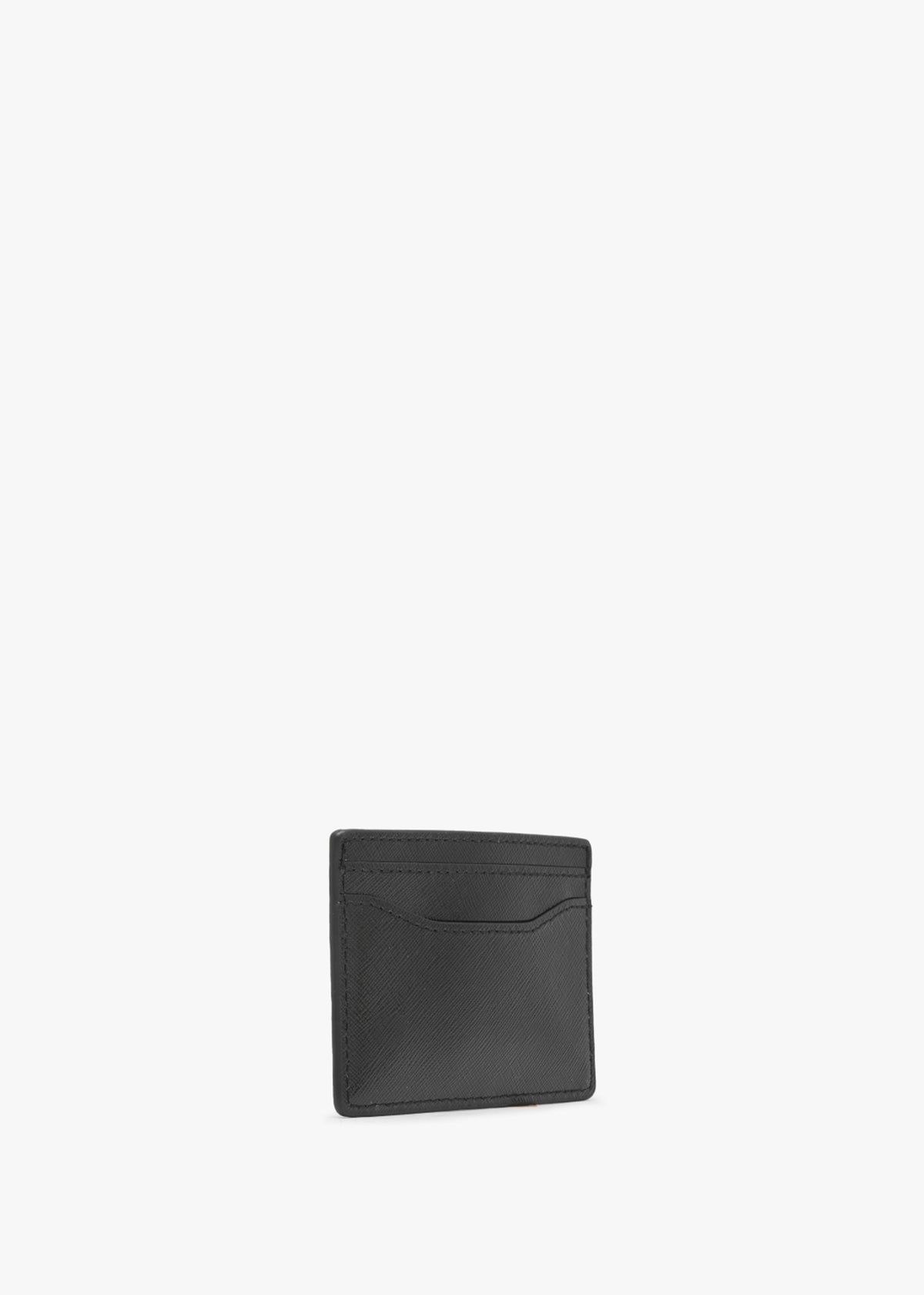 The Utility Snapshot DTM Black Leather Card Case