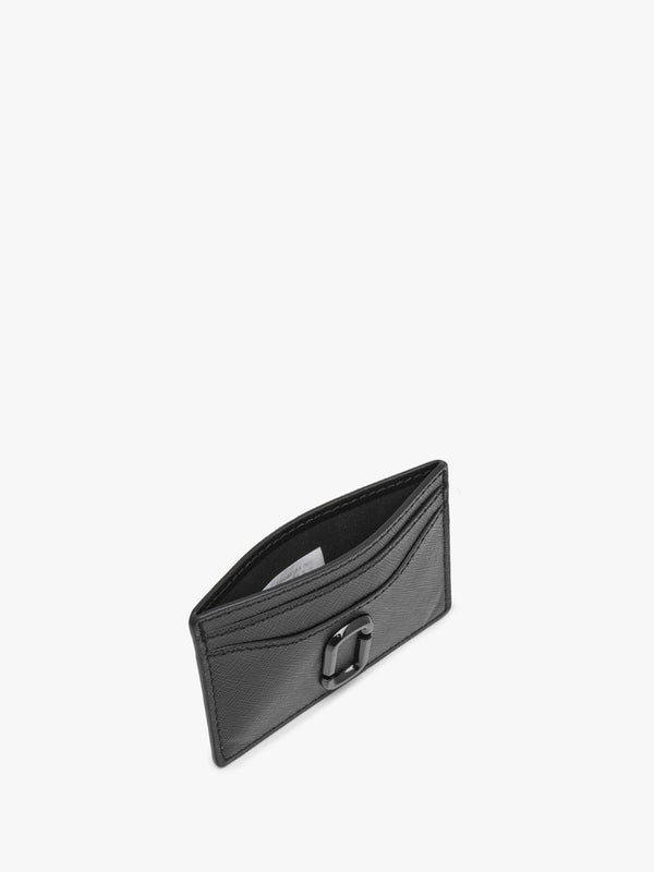 The Utility Snapshot DTM Black Leather Card Case