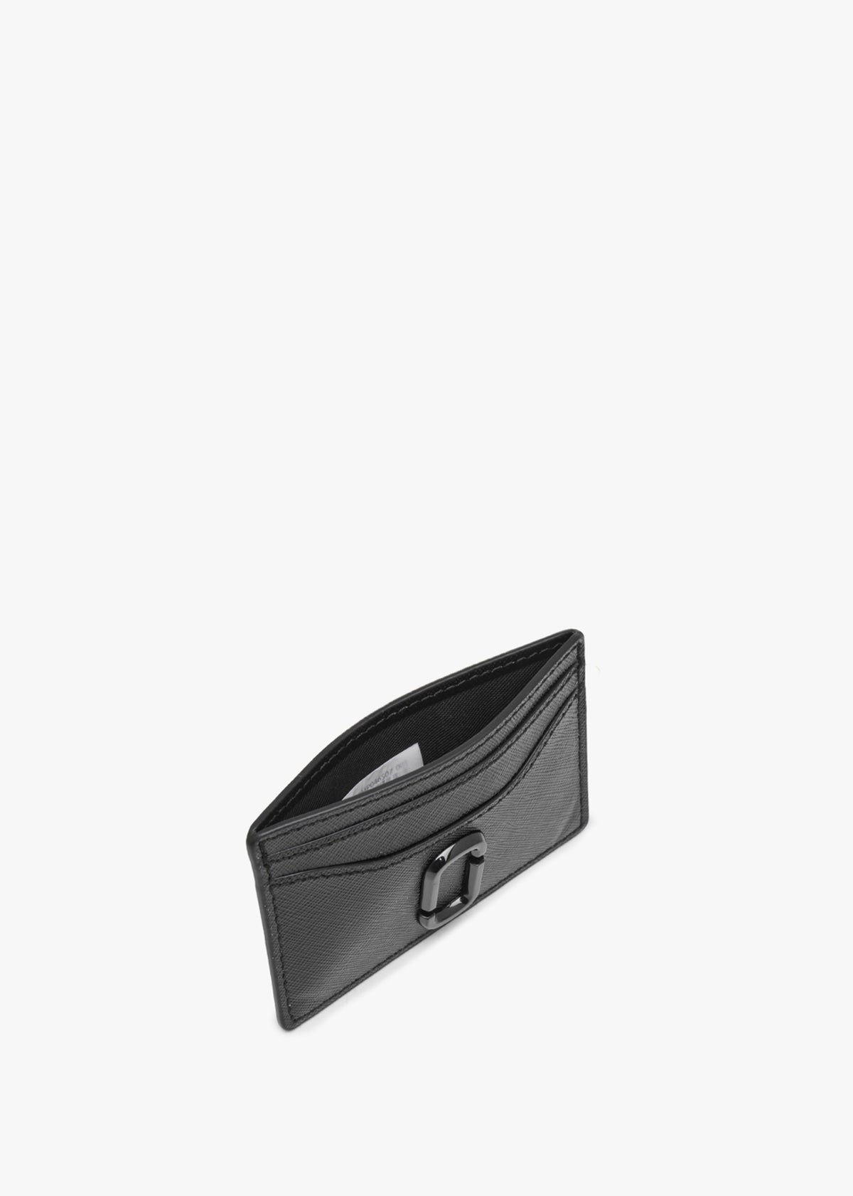 The Utility Snapshot DTM Black Leather Card Case