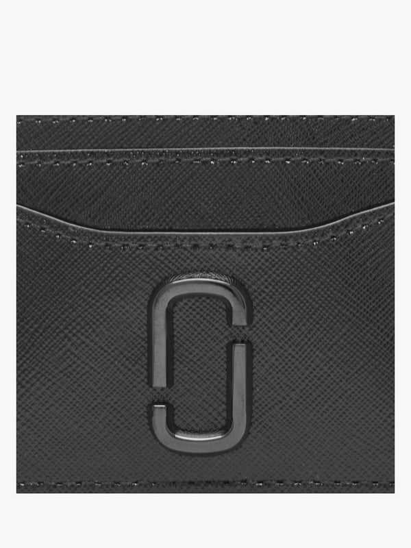 The Utility Snapshot DTM Black Leather Card Case