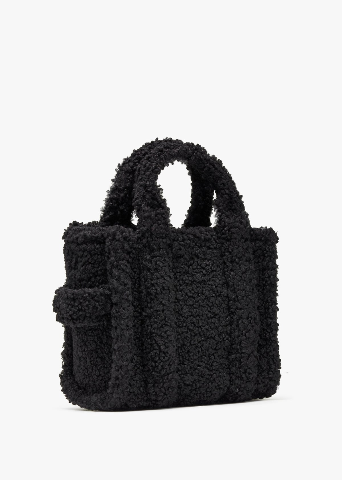 The Teddy Small Black Tote Bag