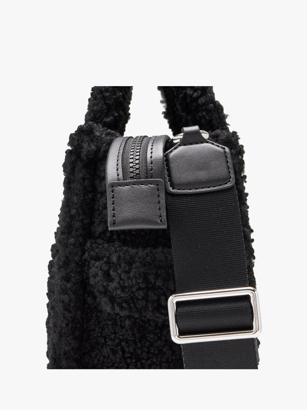 The Teddy Small Black Tote Bag