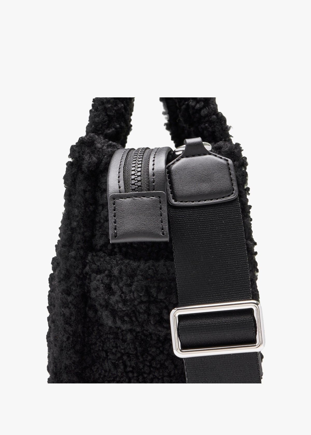The Teddy Small Black Tote Bag