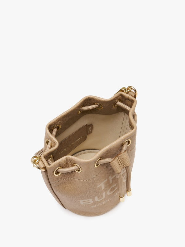 The Leather Camel Bucket Bag