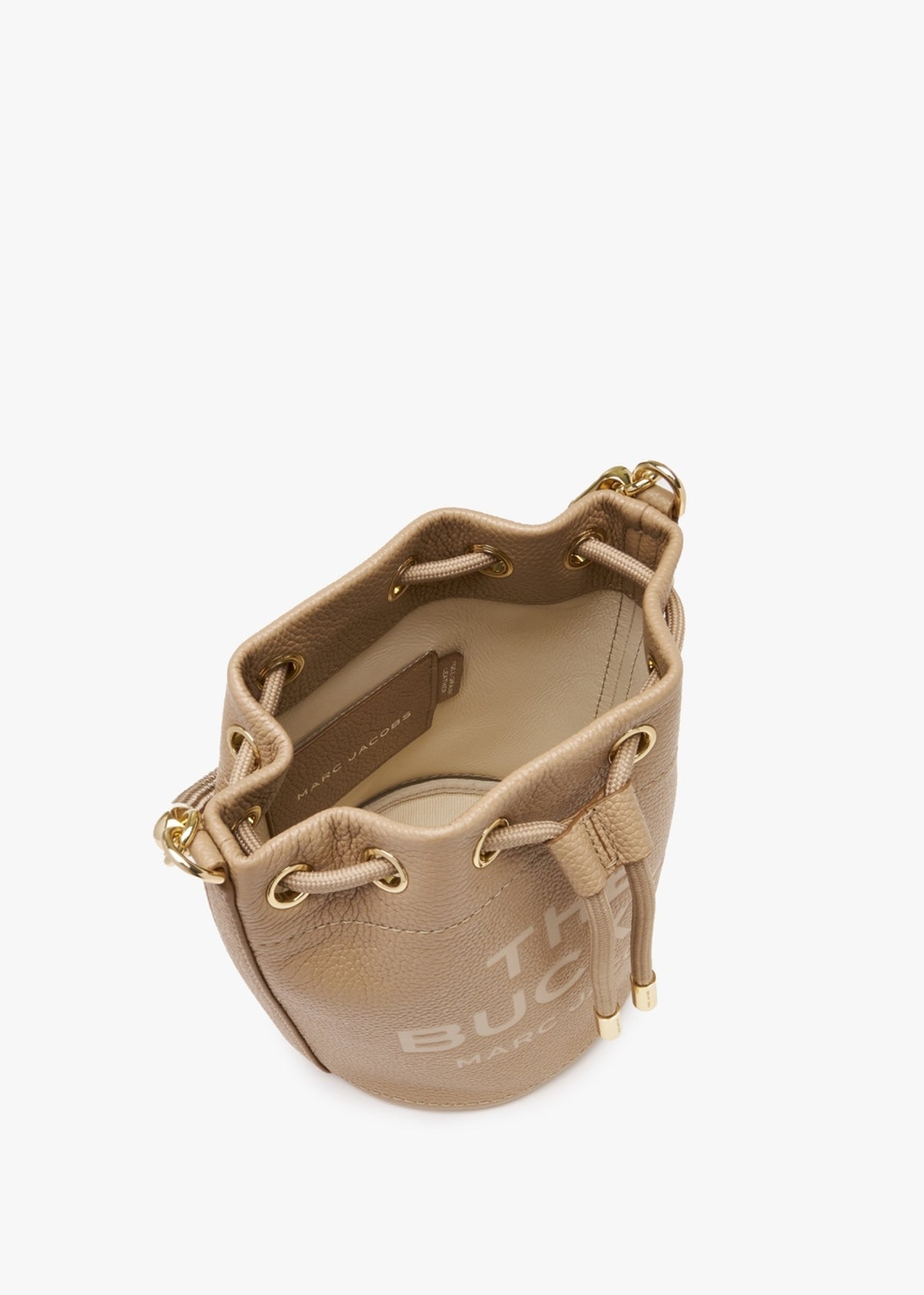 The Leather Camel Bucket Bag