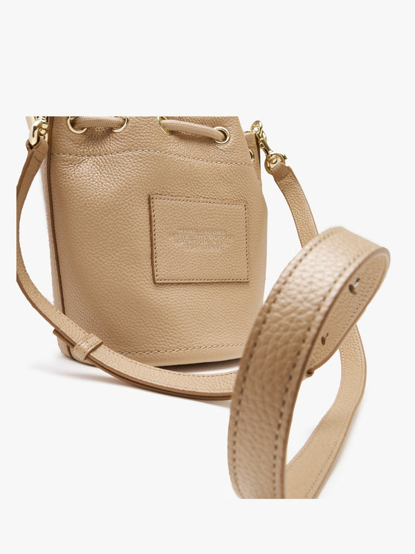 The Leather Camel Bucket Bag
