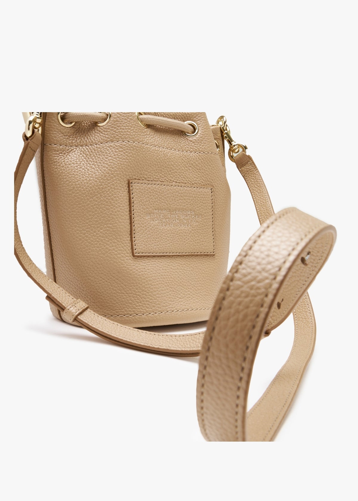 The Leather Camel Bucket Bag