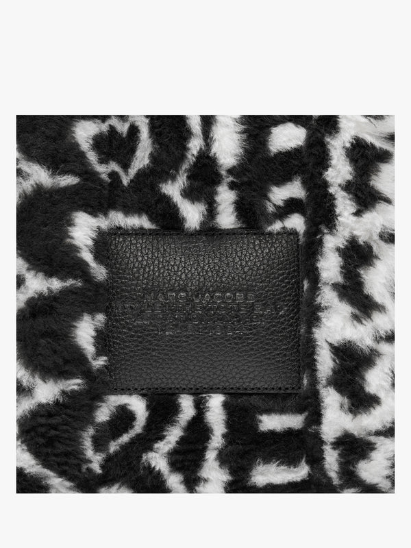 The Monogram Teddy Medium Black & Ivory Tote Bag