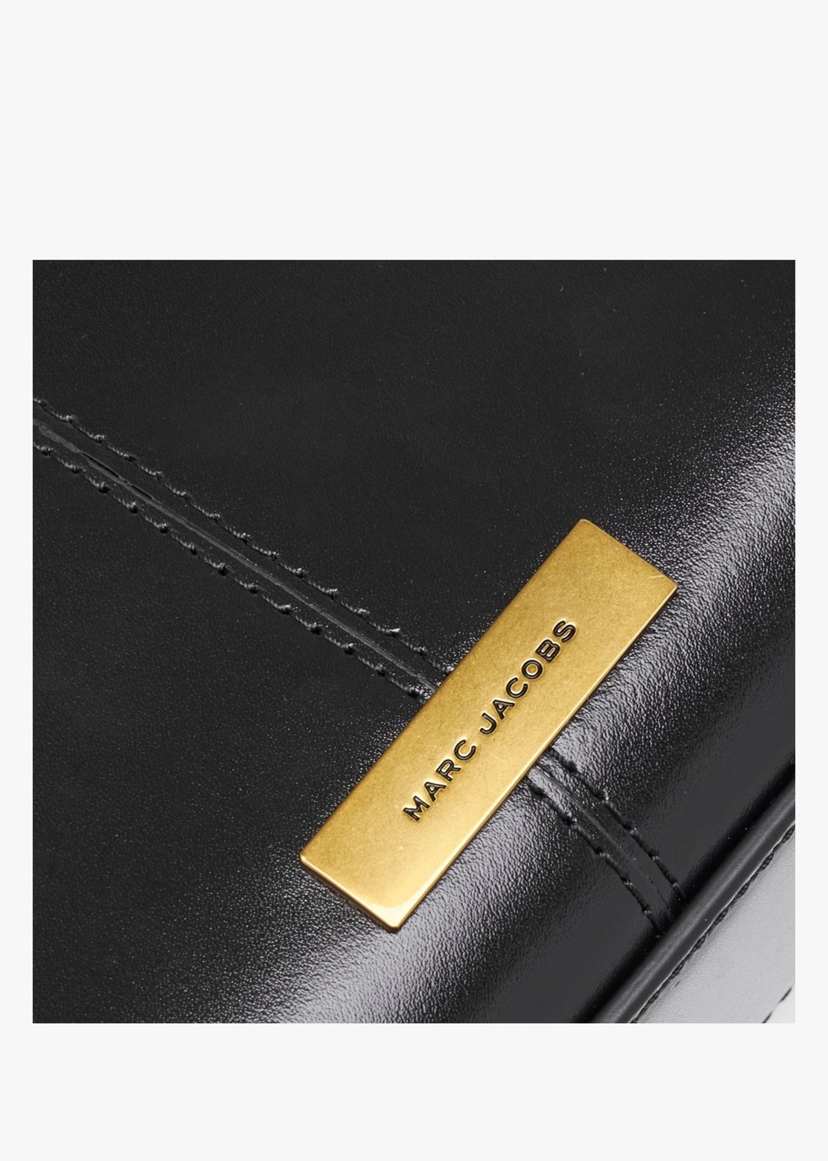 The ST. Marc Convertible Black Leather Clutch Bag