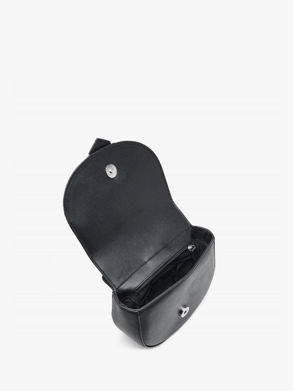 Acero Black Satchel Bag