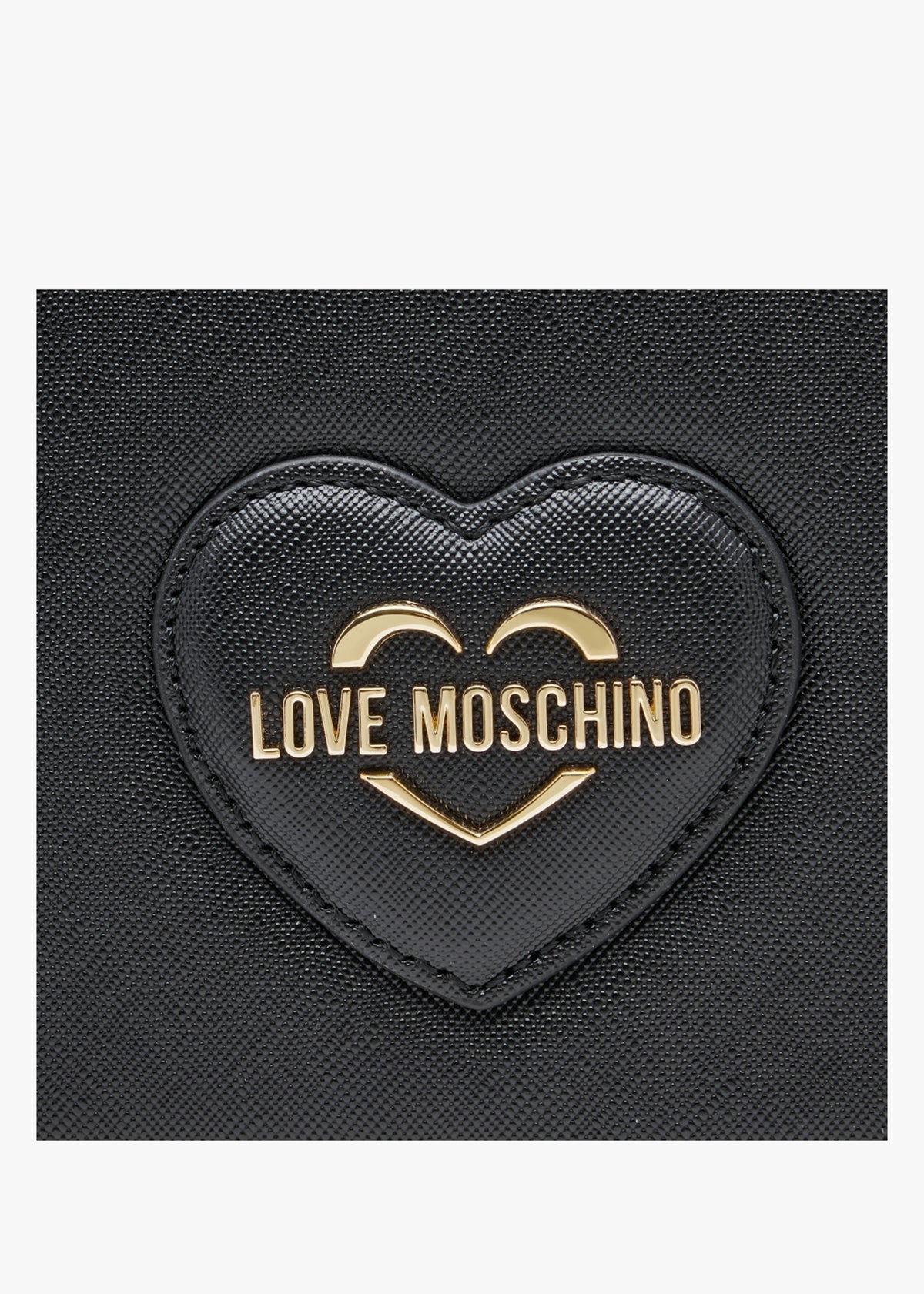 Flapover Black Chain Strap Shoulder Bag