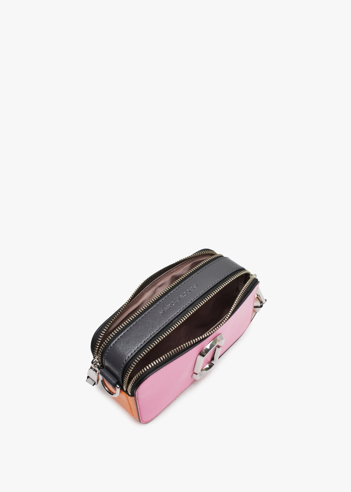 The Snapshot Candy Pink Multi Leather Camera Bag