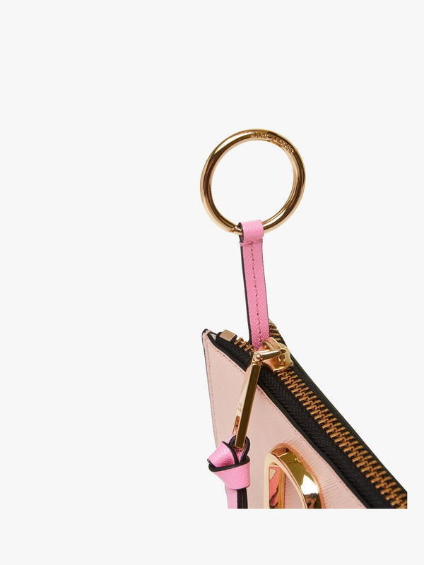 The Snapshot Top Zip Rose Multi Leather Wallet