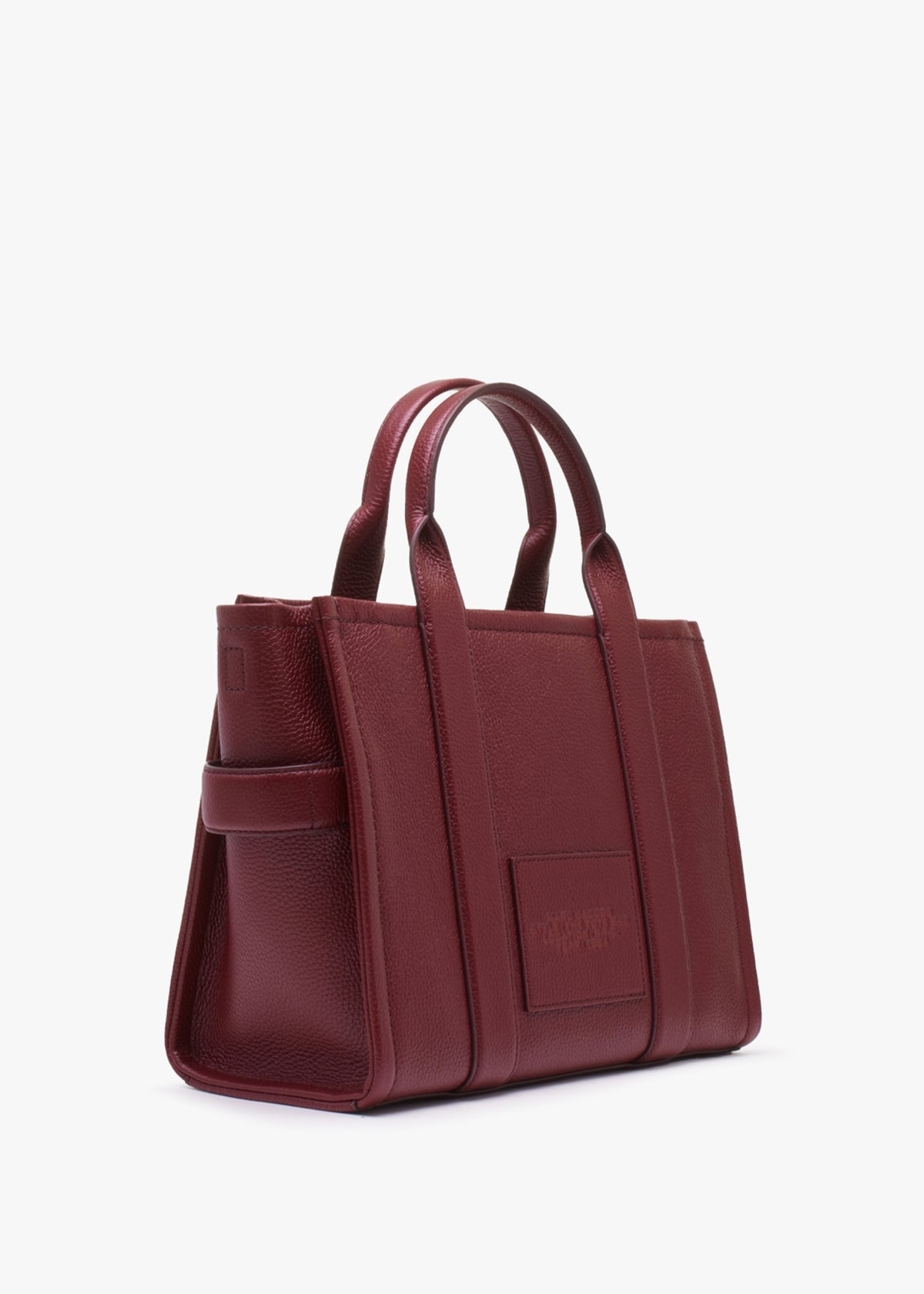 The Leather Medium Cherry Tote Bag