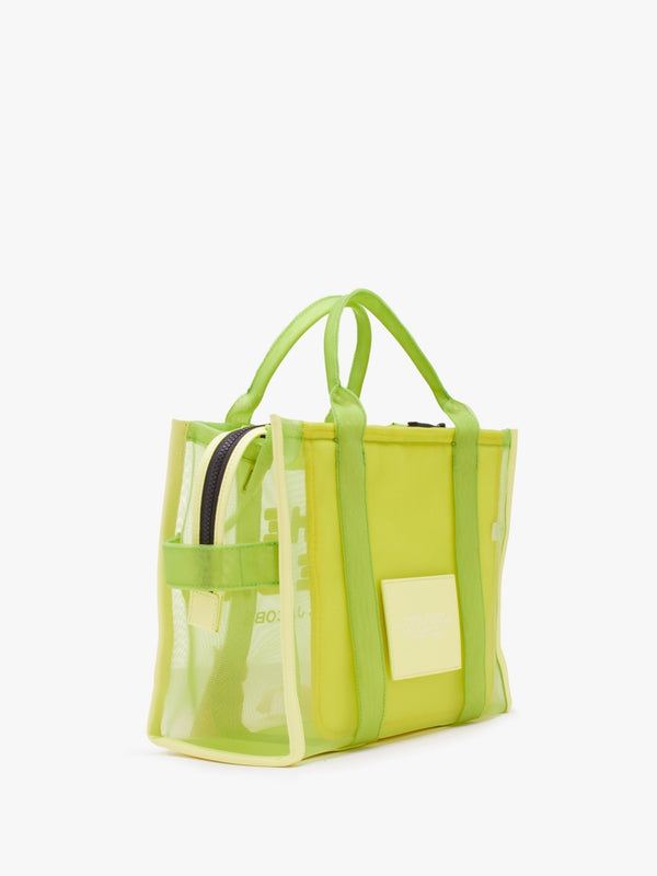 The Mesh Medium Bright Green Tote Bag