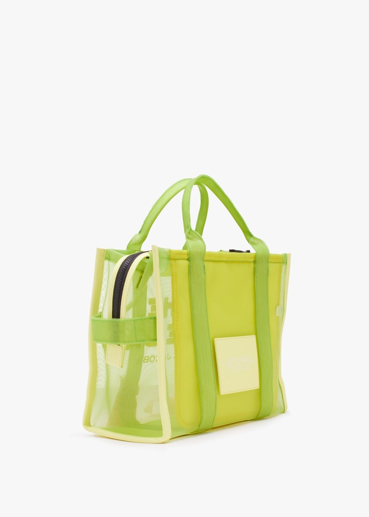 The Mesh Medium Bright Green Tote Bag