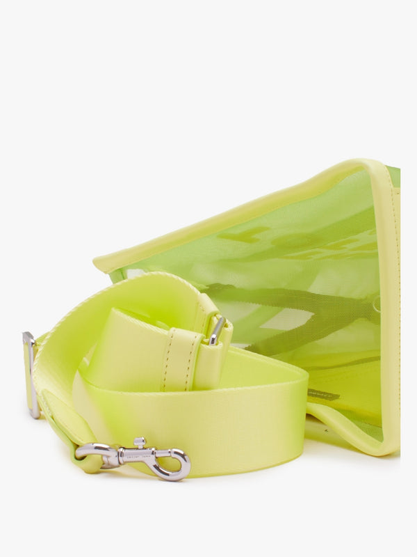 The Mesh Medium Bright Green Tote Bag