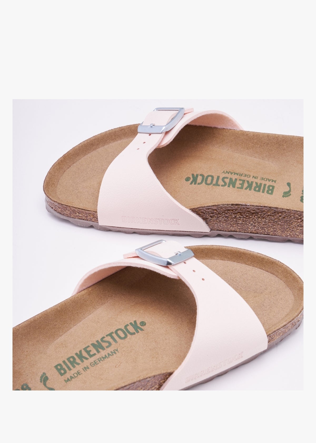 Madrid Vegan Birko-Flor Light Rose Mules