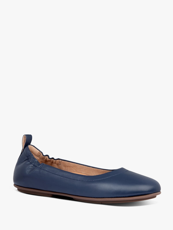 Allegro Midnight Navy Soft Leather Ballet Pumps