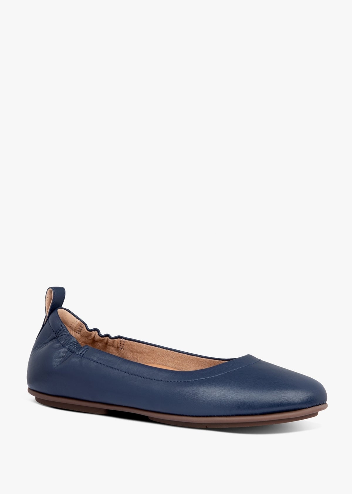 Allegro Midnight Navy Soft Leather Ballet Pumps