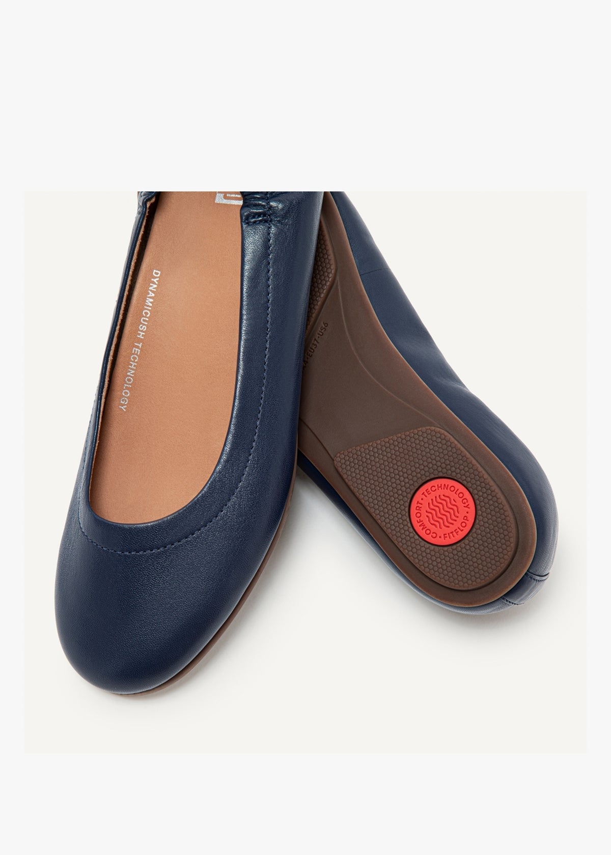 Allegro Midnight Navy Soft Leather Ballet Pumps