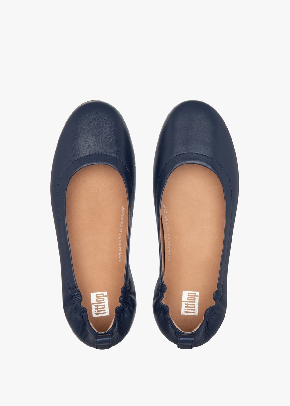Allegro Midnight Navy Soft Leather Ballet Pumps