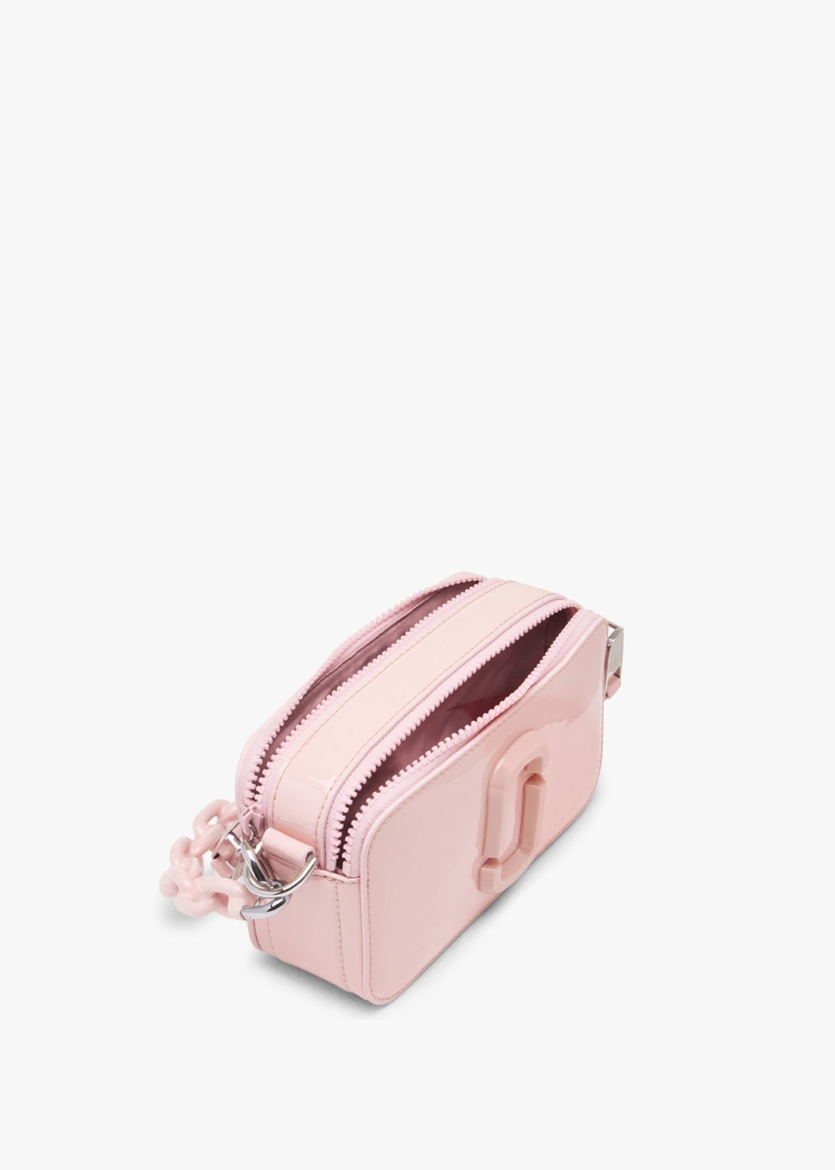 The Snapshot Rose Patent Leather Camera Bag