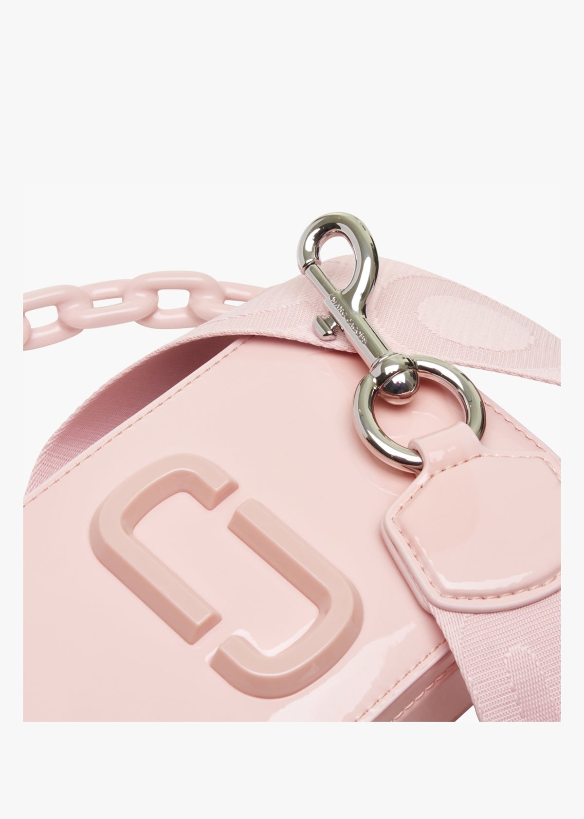 The Snapshot Rose Patent Leather Camera Bag