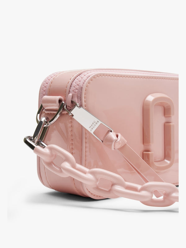 The Snapshot Rose Patent Leather Camera Bag