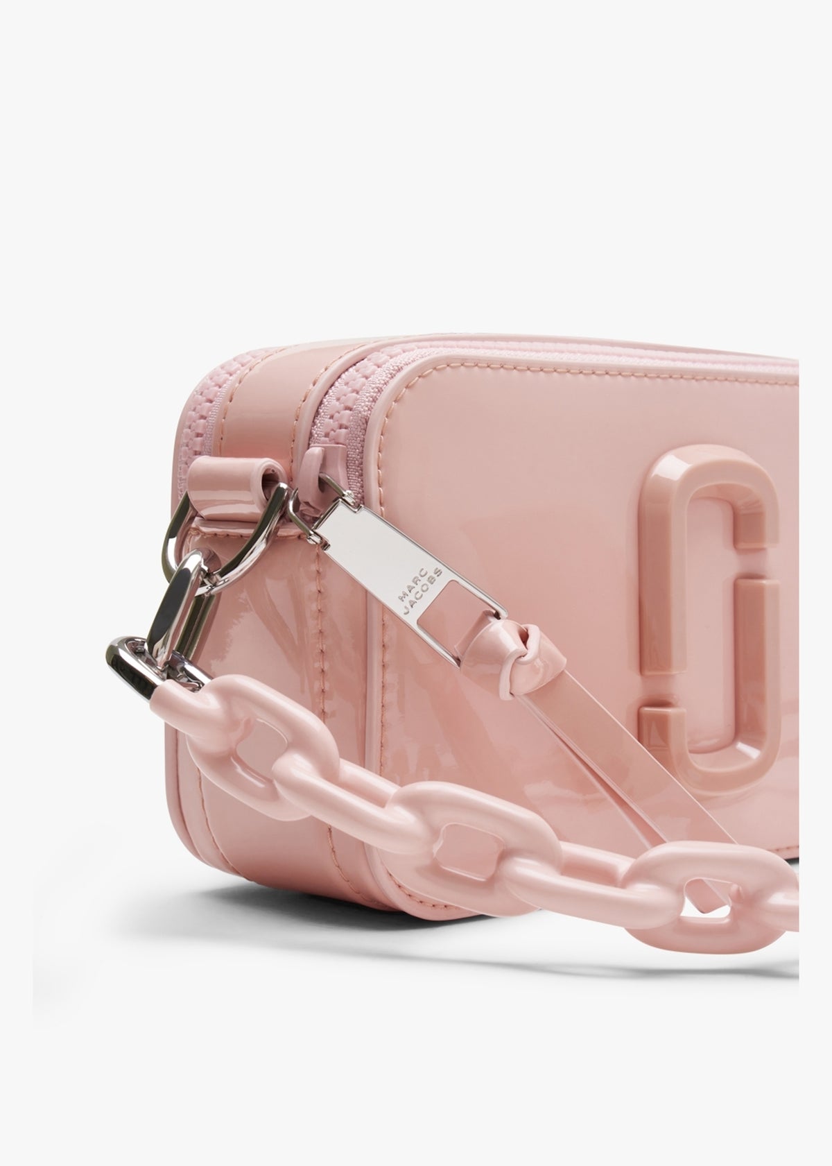 The Snapshot Rose Patent Leather Camera Bag